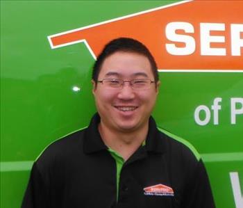 Matt Prout, team member at SERVPRO of Paramus