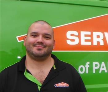 Jason Fizzarotti, team member at SERVPRO of Paramus