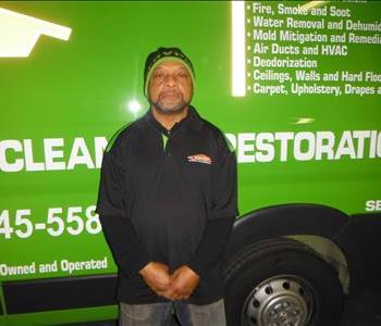 Gustavus Calliste, team member at SERVPRO of Paramus